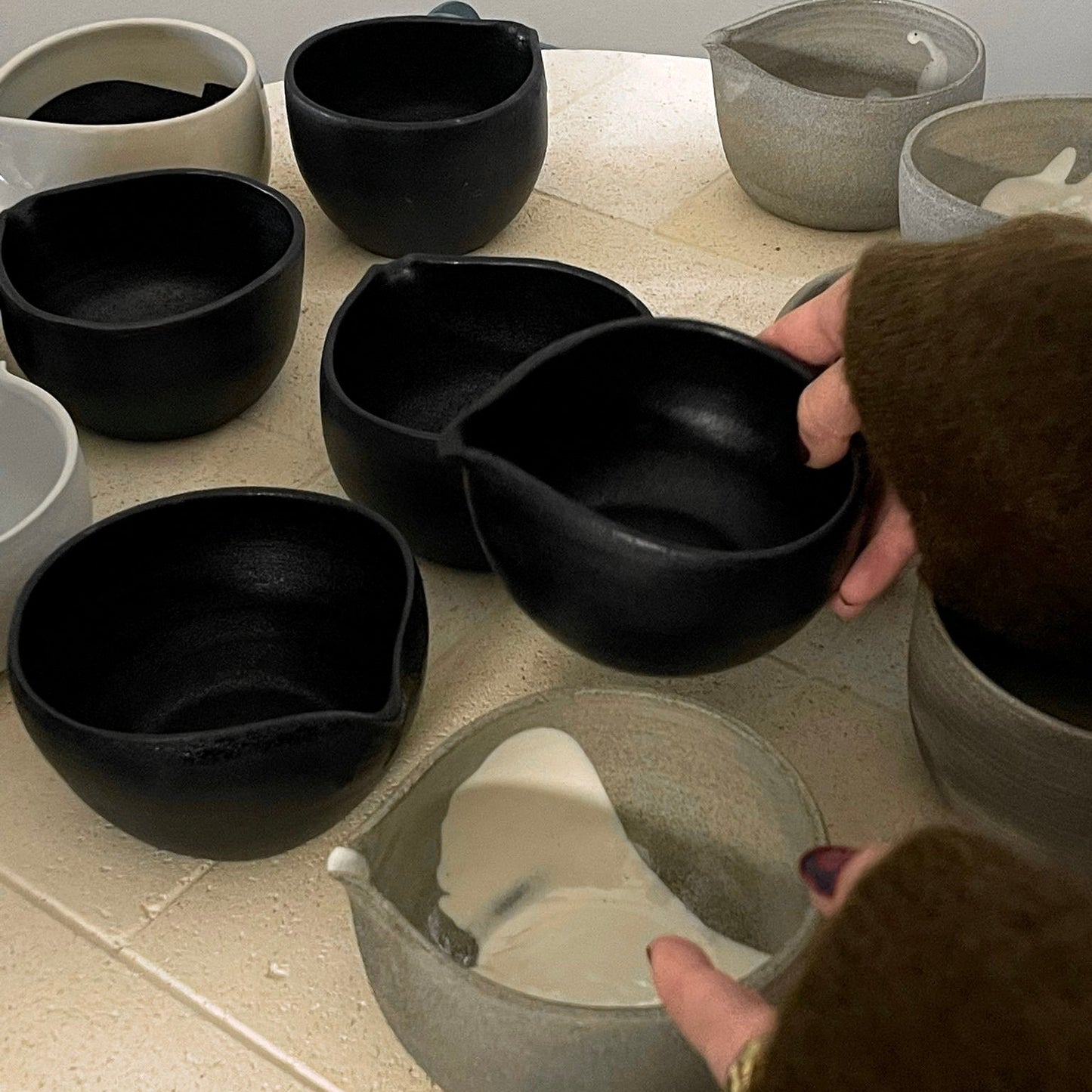 Matcha Bowl Matte Black