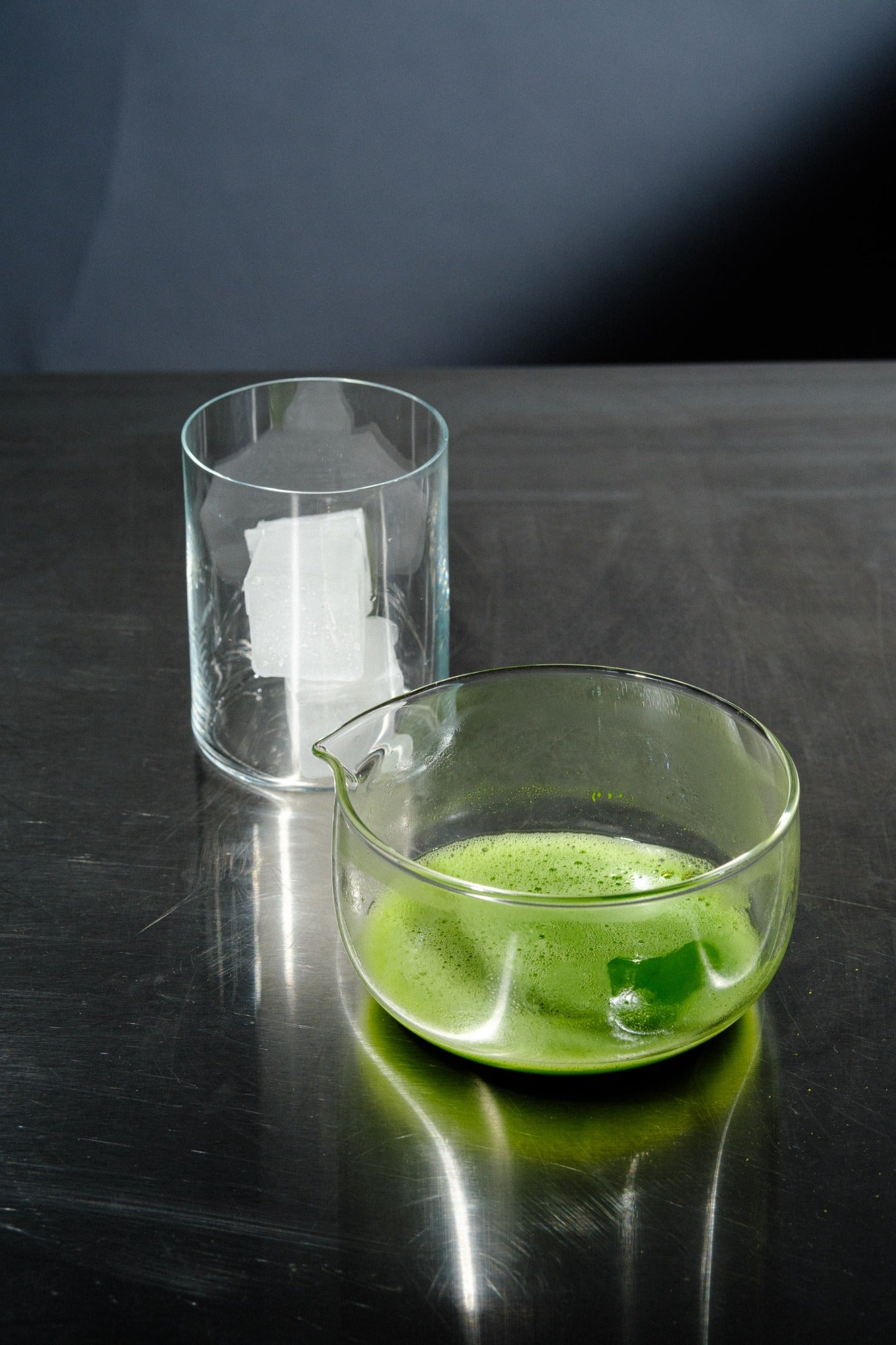 TNG Matcha Vorbereitung für den Ausschank